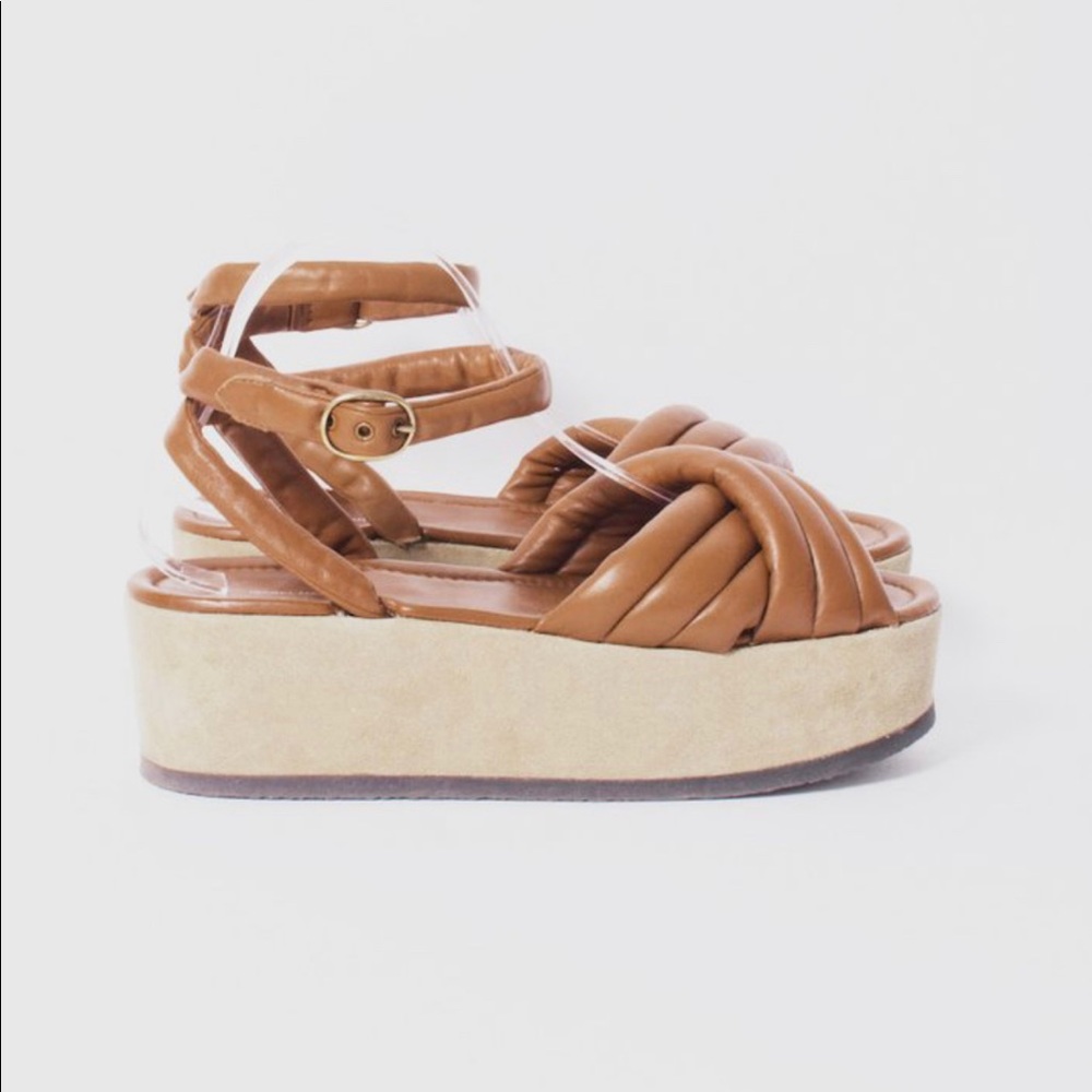 Isabel Marant Rowland Platform Brown